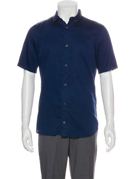 prada short sleeve button up|Prada Casual shirts and button.